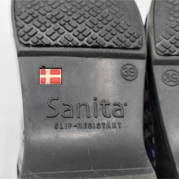 Sanita Rondi Slip Resistant Multi-Color Clogs Size EU 39 US 7.5-8 - Picture 11 of 13